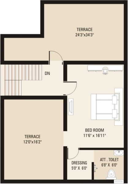second floor
