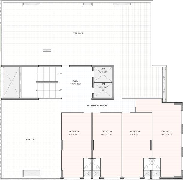 HRISHIKESH-3_ 13TH FLOOR-TERRACE PLAN